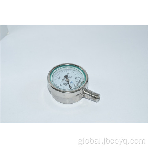 Hydraulic Pressure Gauge Anti-vibration gauge stainless pressure gauge for marine Manufactory